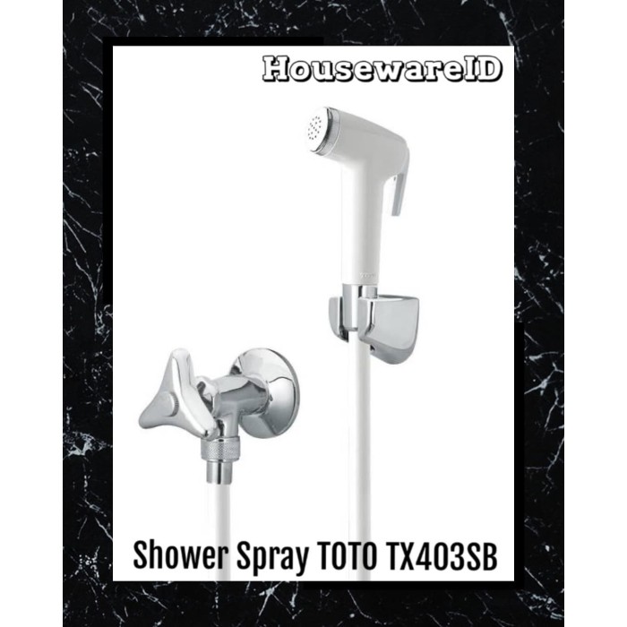 Jual Shower Spray Toto TX403SB Original, jet shower jet washer toilet