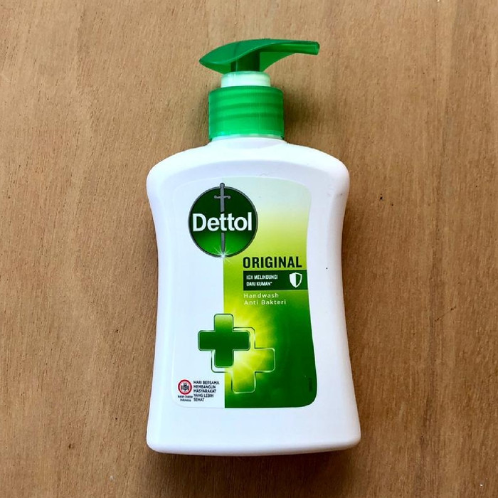 Jual DETTOL  Original Handwash Antibakteri Botol  Pump 245g 