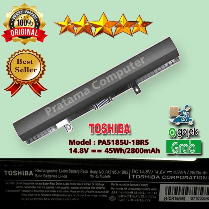 Jual Baterai Original Toshiba Satellite C55B L55 C55T L55T