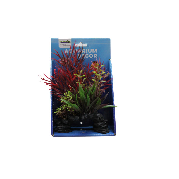 Jual HIASAN TANAMAN AQUARIUM PLASTIK MIXED COLOR 327  