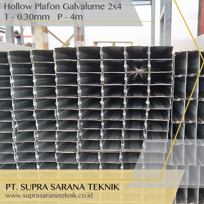 Jual Hollow  Plafon 2X4 Tebal 0 30mm Galvalum Rangka  Plafon 