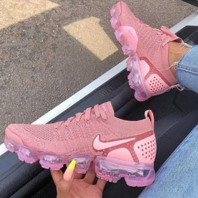 nike vapormax pink rust