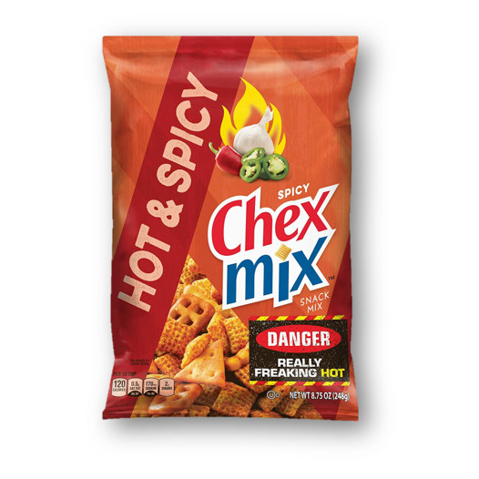 Jual Chex Mix Hot Spicy snack  rasa  pedas cabe 