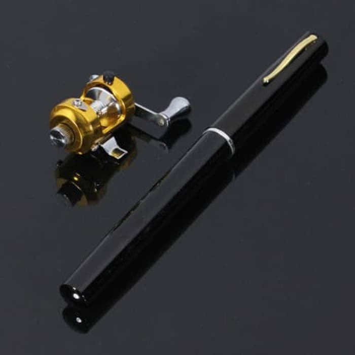 Foto Produk Joran Pancing Pena Fish Pen Mini Portable Extreme Rod Length 1 M dari Erna Widi