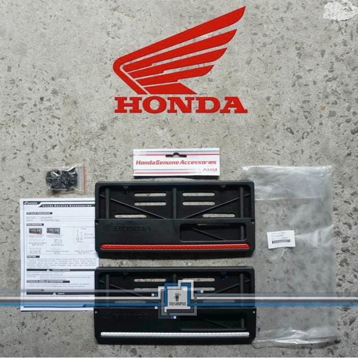 Jual Plat Nomor HONDA Dudukan Cover Plat Nomor Motor