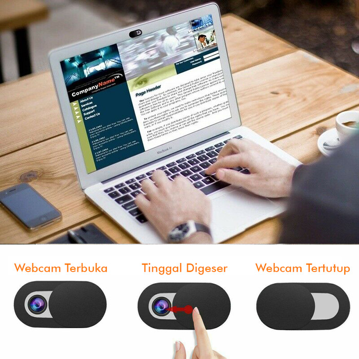 Jual Aksesoris Webcam Camera Cover Pelindung Penutup