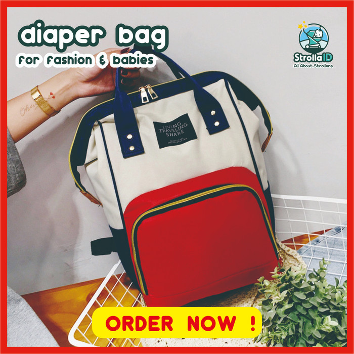 authentic land diaper bag