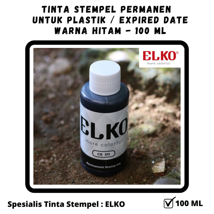 Jual Tinta  Stempel  Permanen Plastik  Expired Date Warna 