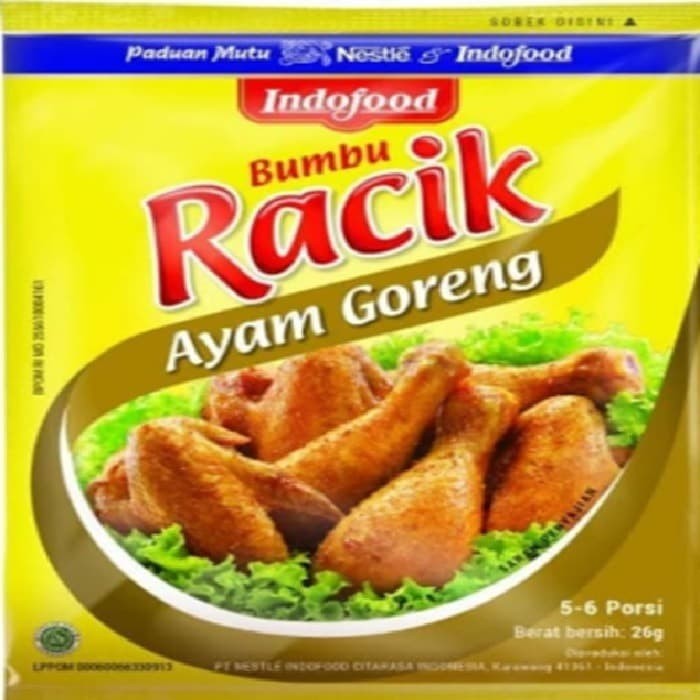 Jual Bumbu Indofood Racik Ayam Goreng Pasar Dinoyo 2 Kota Malang 