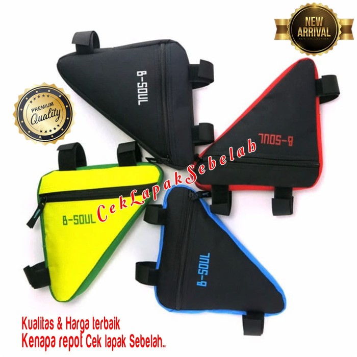 Jual Tas Sepeda  Frame  Bag Segitiga Water Resistant 
