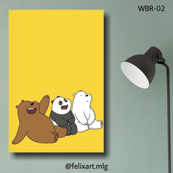 Jual Hiasan Dinding Poster Kayu We Bare Bears Wall Decor Aesthetic Wbr 02 Kab Malang Felix Art Wall Decor Hiasan Dinding Tokopedia