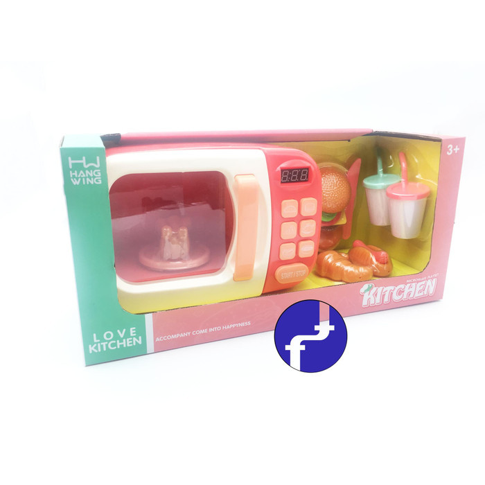 Jual Mainan Anak Microwave Playset Kitchen Oven  Dapur  