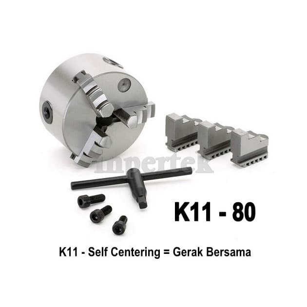 Jual Chuck Bubut 3 3 Jaw Claw Bubut 3 Jaw Catok Kepala Bubut 3 Inch Kab Bekasi Teknikloak Tokopedia