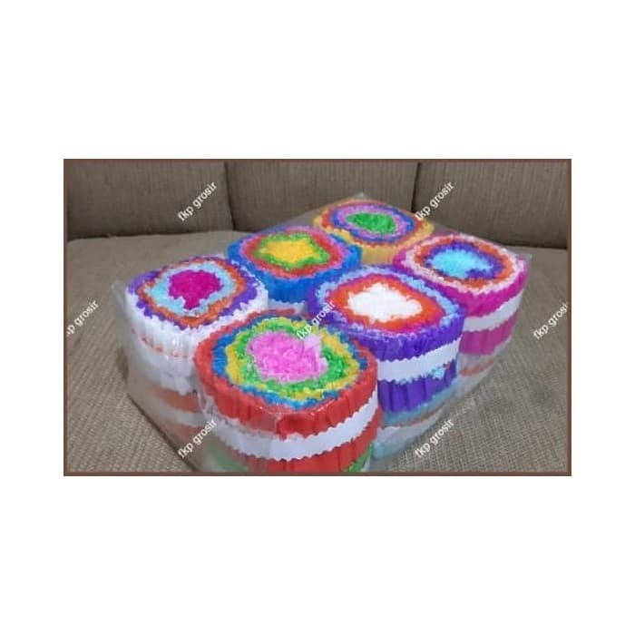 Jual Kertas  Krep  Jahit Warna Warni 12pcs Jakarta Barat 