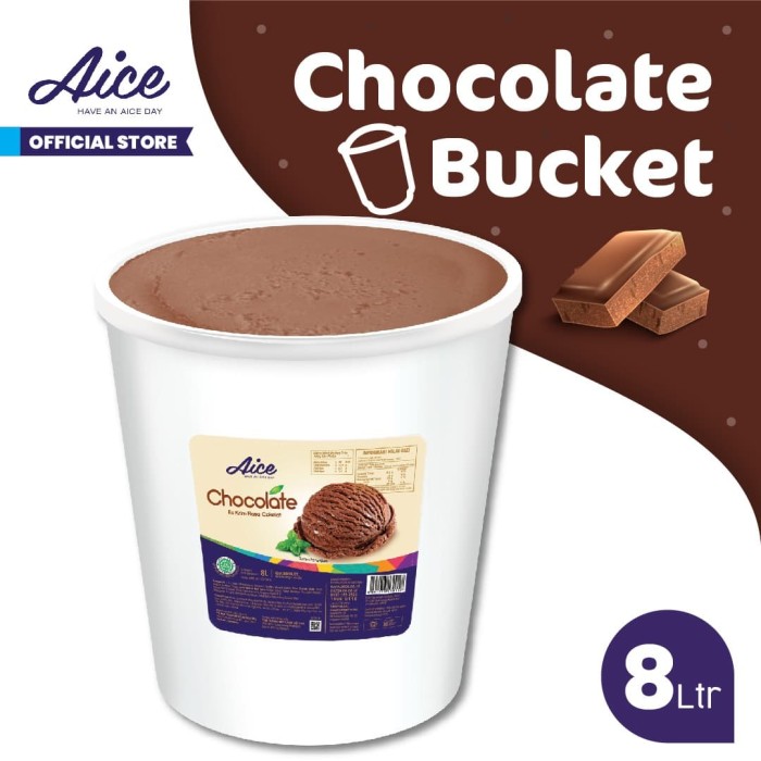 Promo AICE Chocolate Bucket Ice Cream Es Krim Ember 8L Eskrim - Jakarta