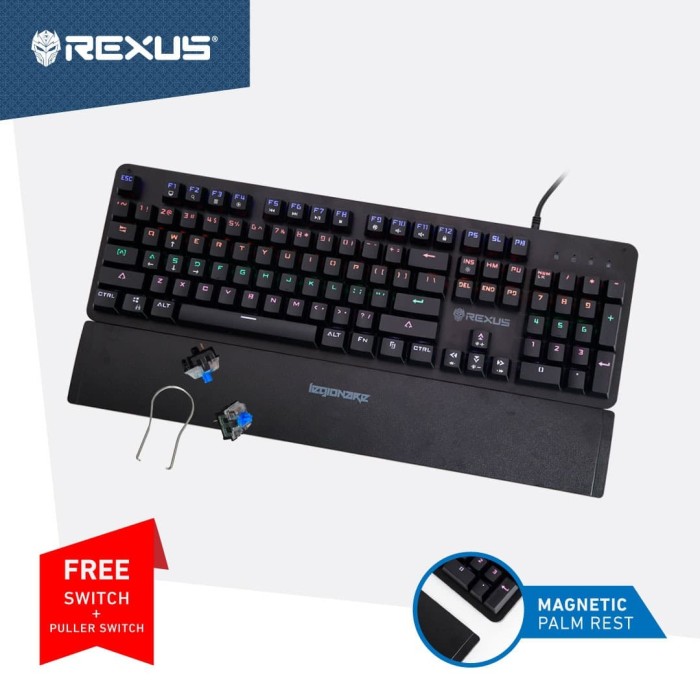 Promo Rexus Keyboard Gaming Mechanical Legionare MX3.2 - Jakarta Pusat