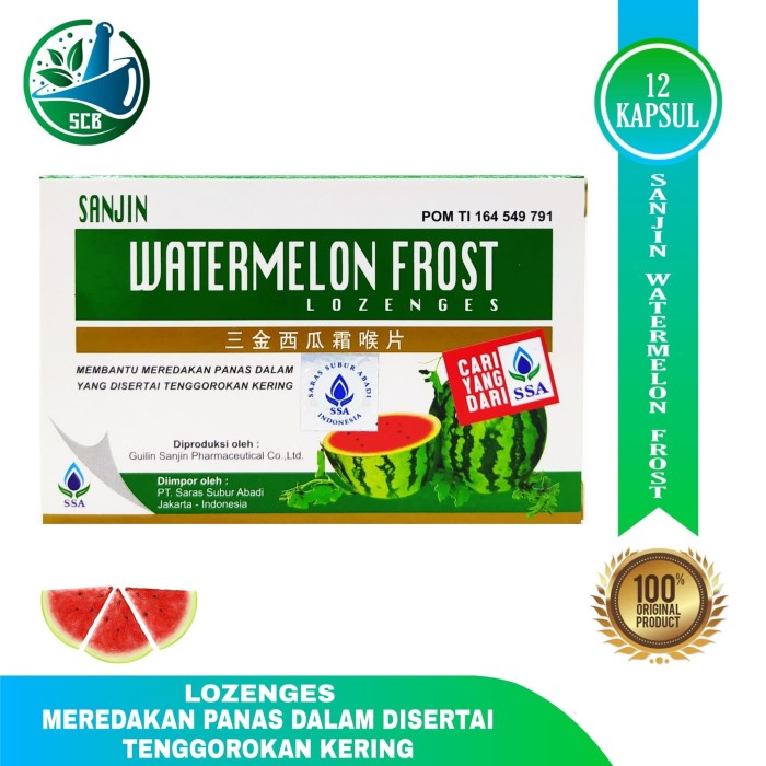 Jual Sanjin  Watermelon Frost Obat  untuk sakit 