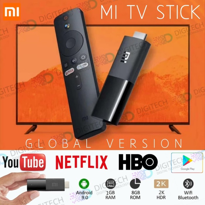 Jual Xiaomi Mi TV Stick Android Smart TV Dongle Chromecast Global