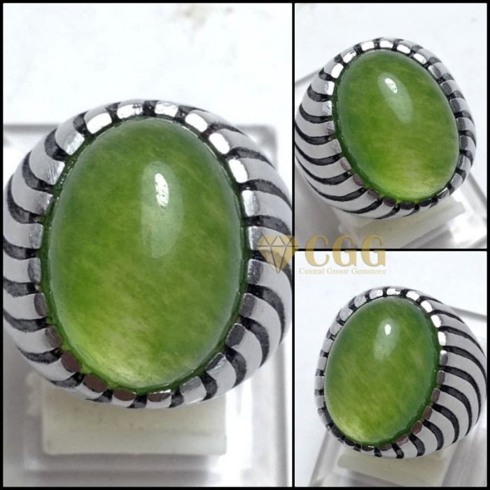 Jual BATU  CINCIN NATURAL JADE  TAIWAN ORIGINAL  LIKE 