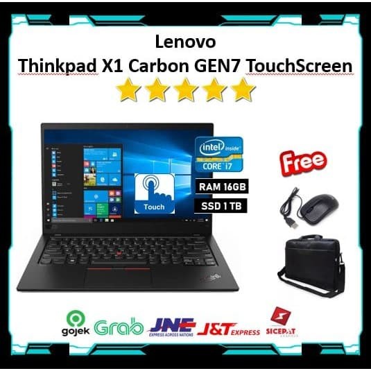 Lenovo Thinkpad X1 Carbon Gen 7 Harga