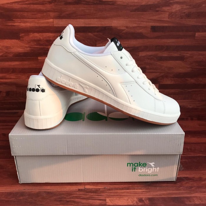 diadora game p white