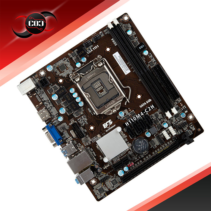 Jual ECS H110M4-C2H (LGA1151, Intel H110, DDR4) - Jakarta Pusat - COC ...