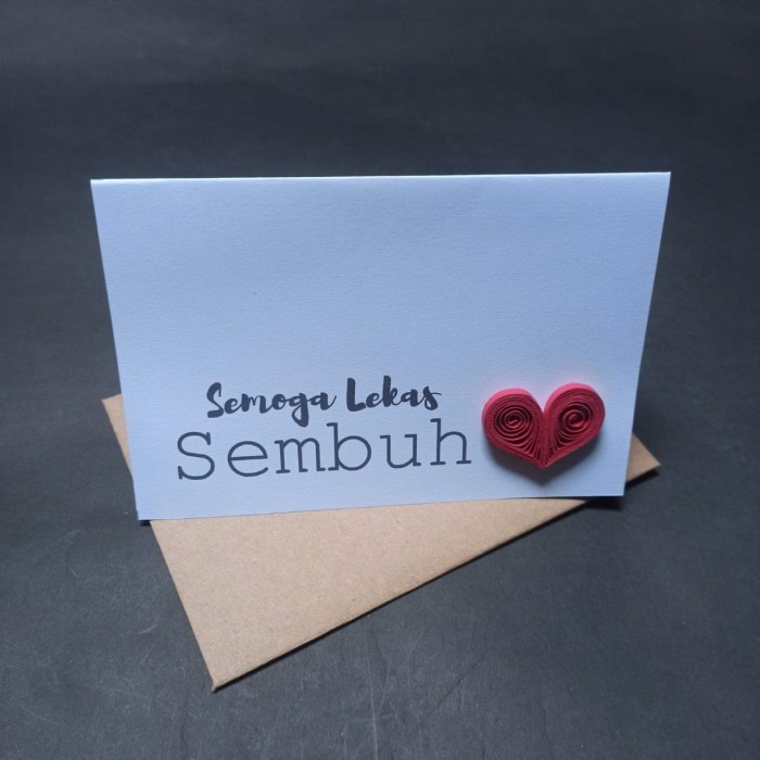 Jual Kartu Ucapan / Greeting Card / Semoga Lekas Sembuh