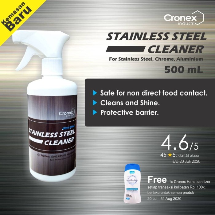 Jual Stainless  Steel Cleaner pembersih  stainless  