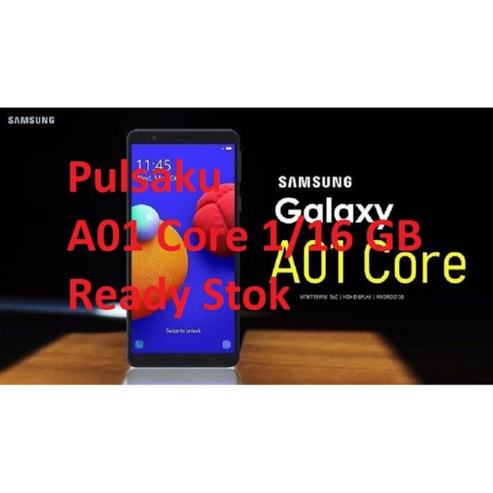 Jual Samsung Galaxy A01 Core - ROM 16 GB - RAM 1 GB