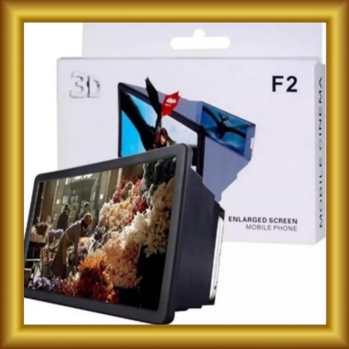 Foto Produk Kaca Pembesar Proyeksi Layar HP/Smartphone 3D Portable F2 dari DR-Acc