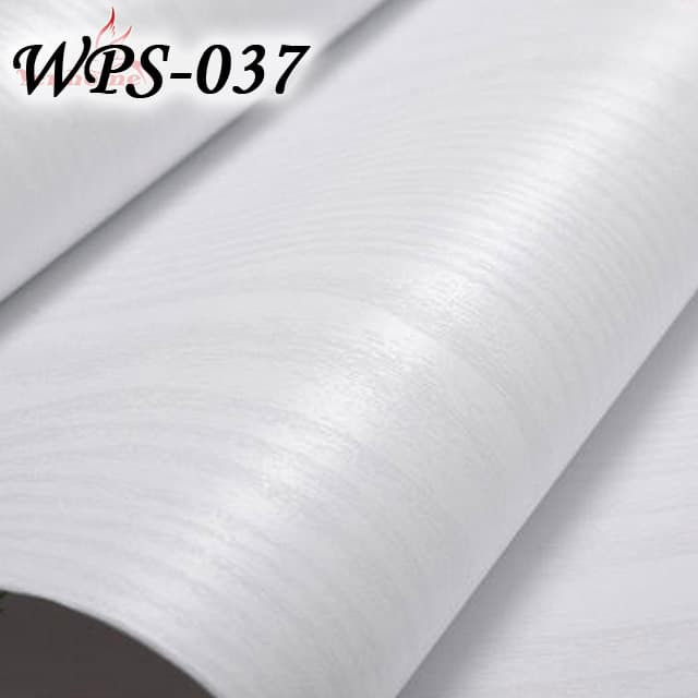 Jual WPS037 WHITE WOOD URAT KAYU PUTIH WALLPAPER STICKER