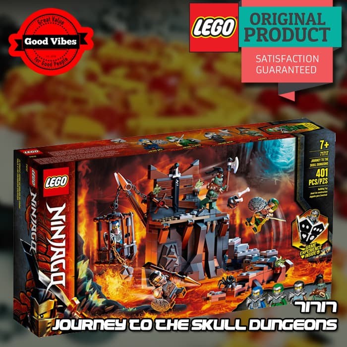 Jual LEGO  Original NINJAGO  71717 Journey to the Skull 