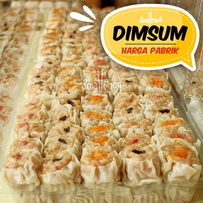Jual 100 Pcs - Dimsum Siomay Premium Super Grosir Frozen