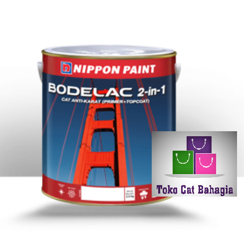 Jual Cat Besi Nippon Paint Bodelac 2 in 1 Anti Karat Jual Cat Besi Nippon Paint Bodelac 2 in 1 Anti Karat