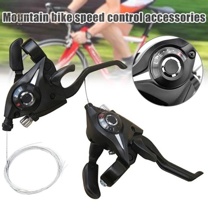 road shifter with mountain derailleur