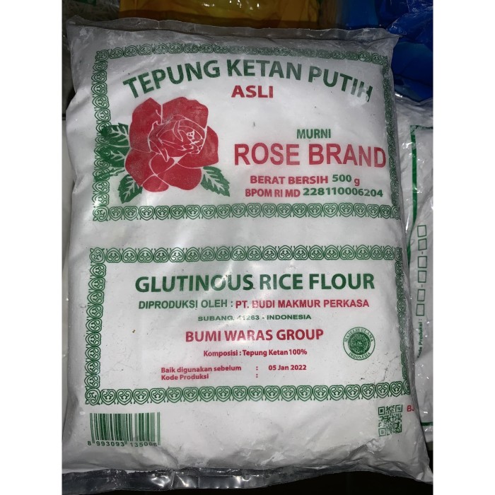 Jual Tepung ketan Putih Rose Brand - Jakarta Utara