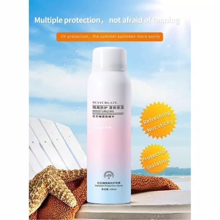 Jual MAYCREATE Isolation Protection Spray Whitening Spray Pemutih