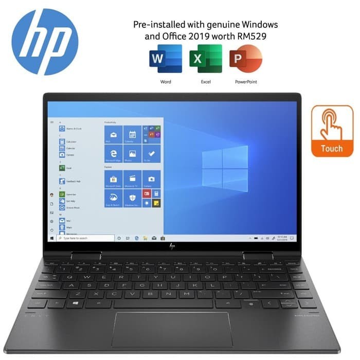 Jual HP Envy x360 13-ay0   005AU Ryzen 5 4500 8GB 512GB-SSD