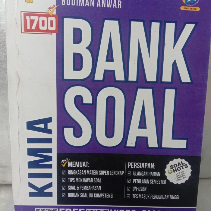 Bank Soal Kimia Sma - Soal Kelasmu