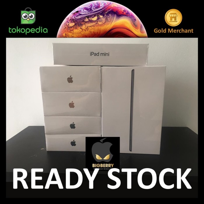 Jual Apple iPad Mini 5 2019 7.9" 64GB WiFi Cellular Gold