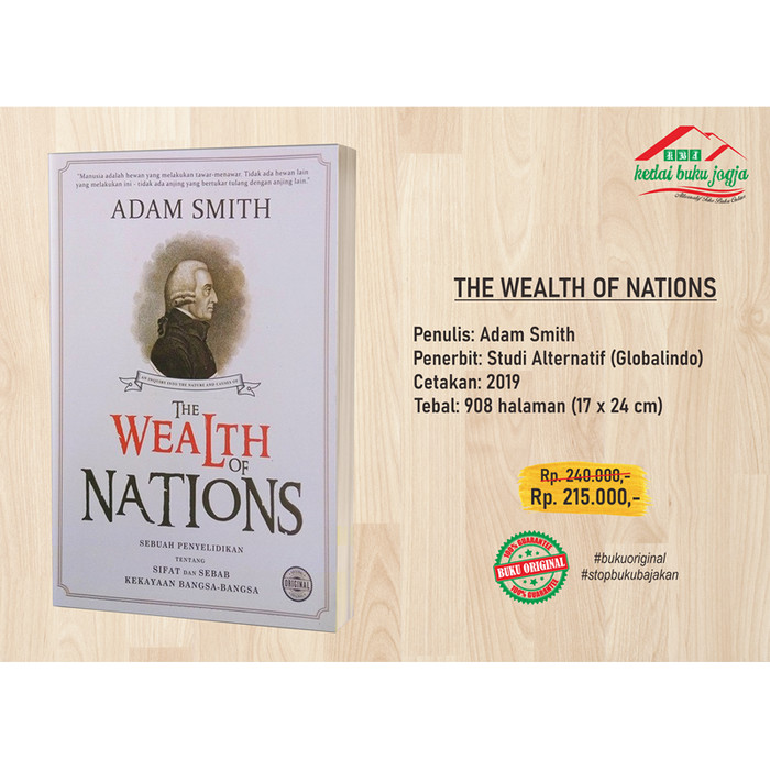 Buku Adam Smith The Wealth Of Nations Mudah