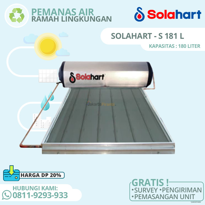 Jual Pemanas Air Tenaga Surya Solahart Solar Water Heater ...