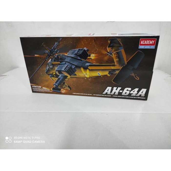 Promo Mainan Rakitan Academy 1 72 Ah 64 Apache 12488 Jakarta Barat Hando Toys Tokopedia