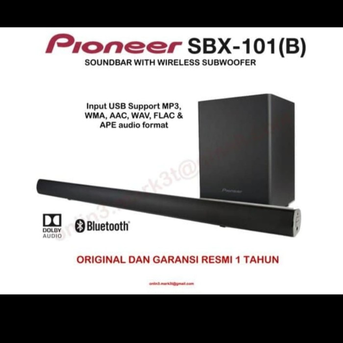 harga soundbar pioneer sbx 101