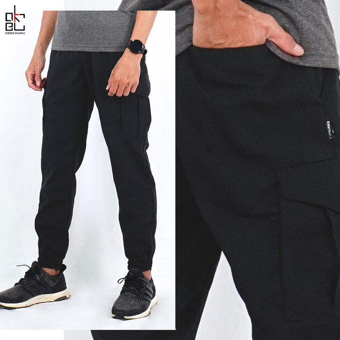 Promo Okechuku DAVE Celana Cargo  Panjang Cargo  Pants  Cargo  