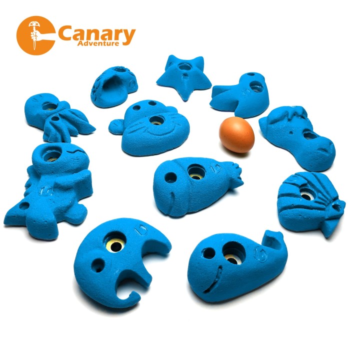 Foto Produk Poin Panjat Tebing / Point Panjat / Climbing Holds / Poin Boulder / Pa - Biru dari Out Doors Activity