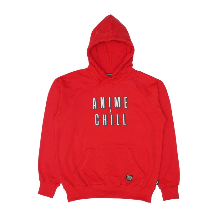 anime and chill hoodie