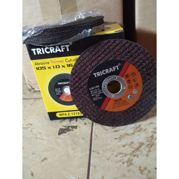 Jual TRICRAFT MATA BATU GERINDA POTONG CUTTING 4X1 