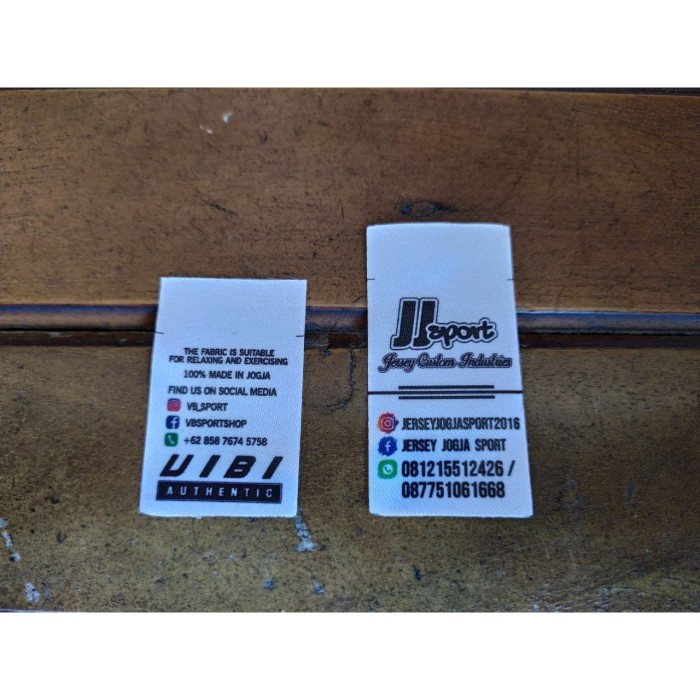 Jual Label Kaos Baju Tas Cetak Custom Ukuran Label Jual Label Kaos Baju Tas Cetak Custom Ukuran Label