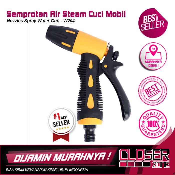 Jual Semprotan Air Steam Cuci Mobil motor High Pressure Spray Water Gun